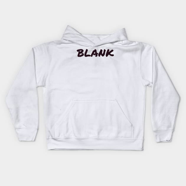 Blank Kids Hoodie by Southside Jeffrey